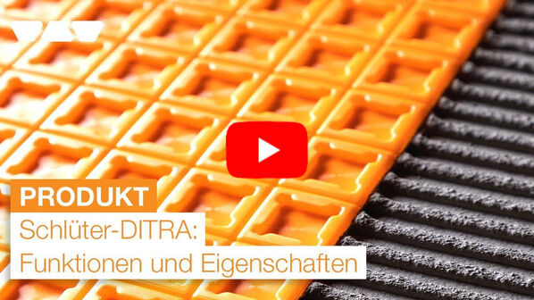 Schlüter-DITRA: Funktionen und Eigenschaften der Entkopplungsmatte für Fliesen und Natursteinplatten