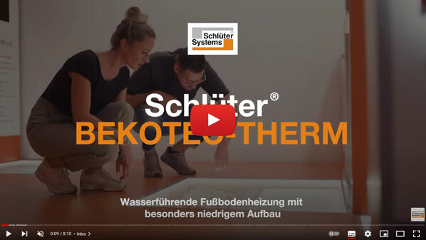 Schlüter-BEKOTEC-THERM: Energiesparen, Schallschutz, Gewährleistung, Einbauzeit u. v. m. | FAQ