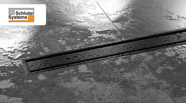 Schlüter Kerdi-Line Rost-Rahmenkombination