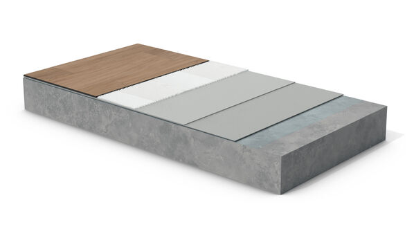 Sopro DesignVinyKleber plus für Feucht- und Nassräume als geprüftes Sopro Abdichtungssystem