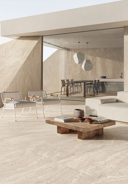 Emilceramica Dual Travertine Outdoor