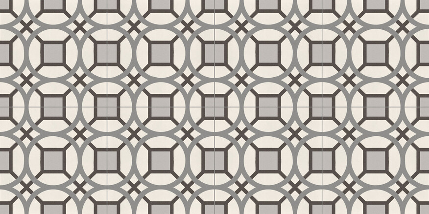 Marazzi D_Segni tappeto micro 3 fr dekor 20x20 cm Bodenfliese | Wandfliese matt eben naturale M0UD Prints