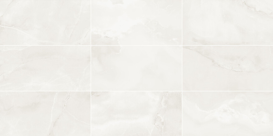 Imola Ceramica The Room onyx white absolute ABS WH 60x120 cm Bodenfliese | Wandfliese Stärke: 6,5 mm matt eben naturale ABS WH6 12 RM Prints