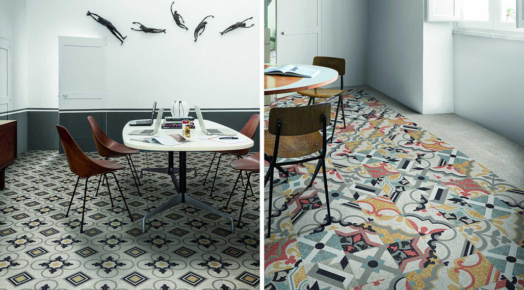 marazzi d-segni scaglie tappeto 14-scaglie decoro mix