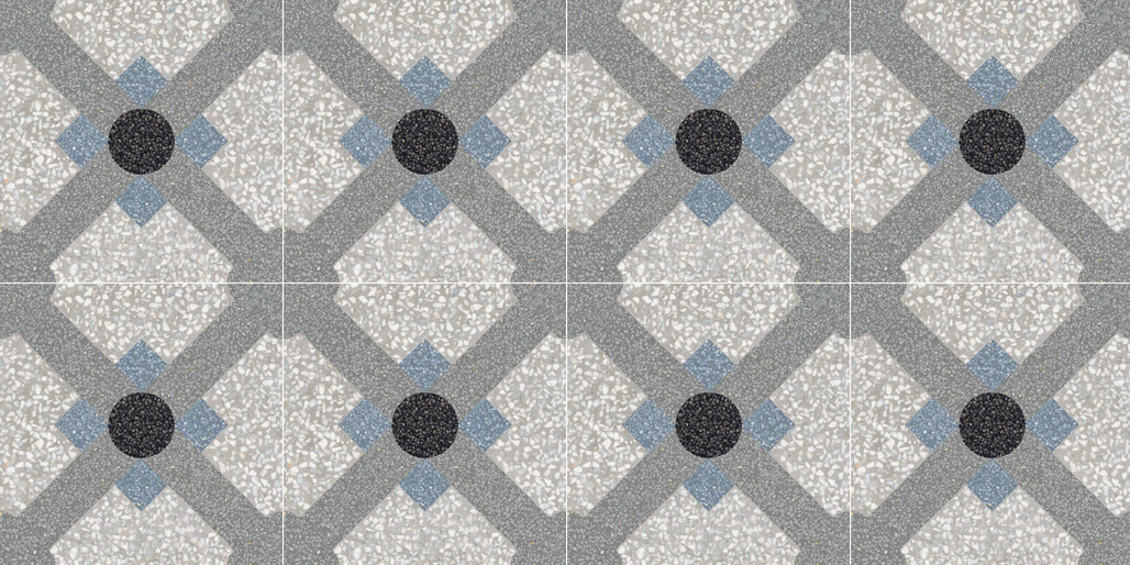 Marazzi D_Segni Scaglie Tappeto 10 20x20 cm Bodenfliese | Wandfliese Matt Eben Naturale M1LM Prints