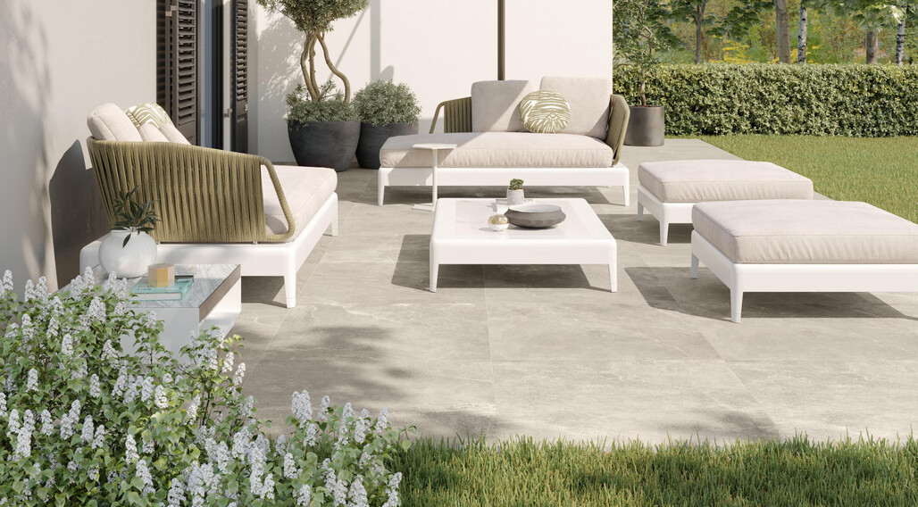 imola ceramica Azuma Rock outdoor grey 90x90