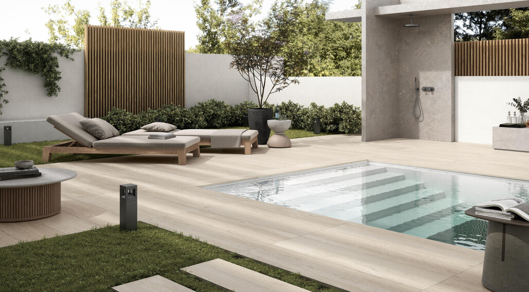 Imola Ceramica Crew Honey Outdoor Beige 30x120