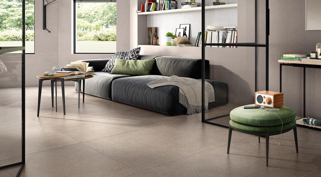 Imola Ceramica Blox Dunkelbeige 90x90