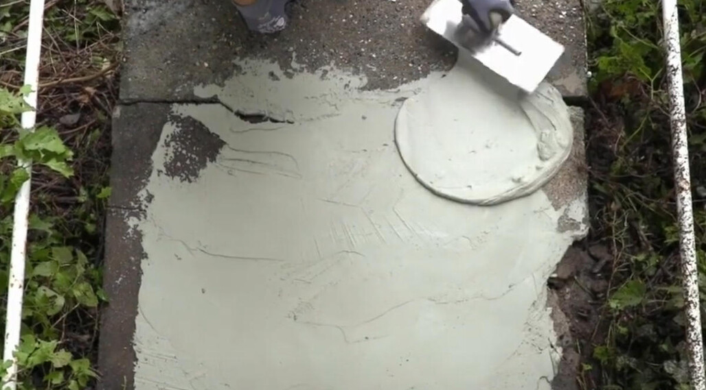 Spachtelmasse für Außen