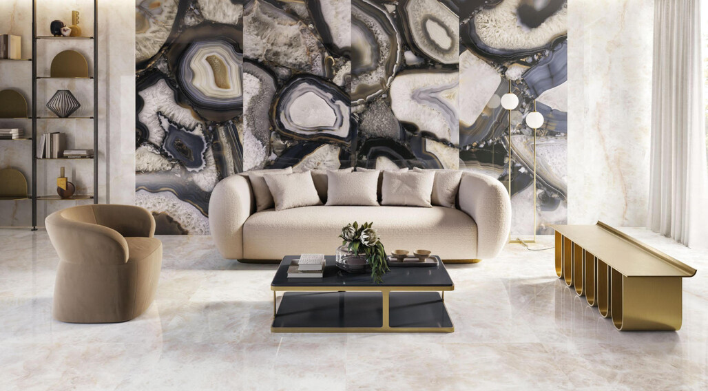 Emilceramica Tele Di Marmo Precoius Agate Black