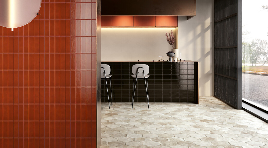 fioranes-petite-avorio-esagona-brick-rosso-nero-6x20-