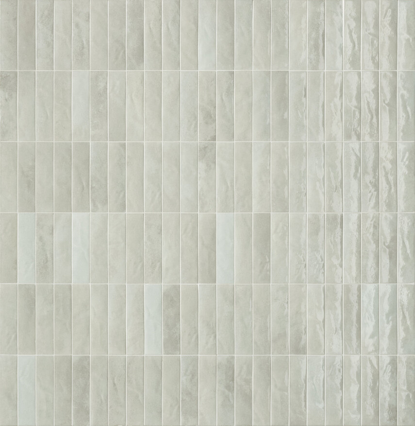 Marca Corona Miniature Soda Soda Grigio Luna 6x24 cm Wandfliese Matt Strukturiert Lucido J377 Prints