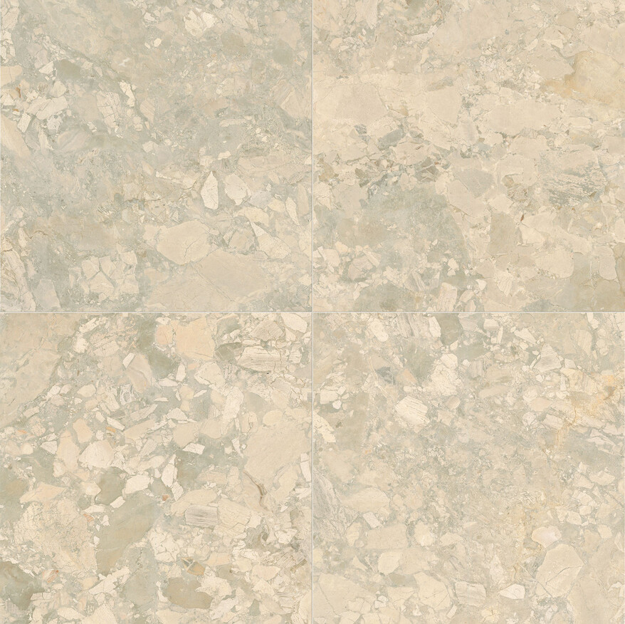 Marca Corona Arkigem Flora 120x120 cm Bodenfliese / Wandfliese Matt Eben Naturale K029 Prints