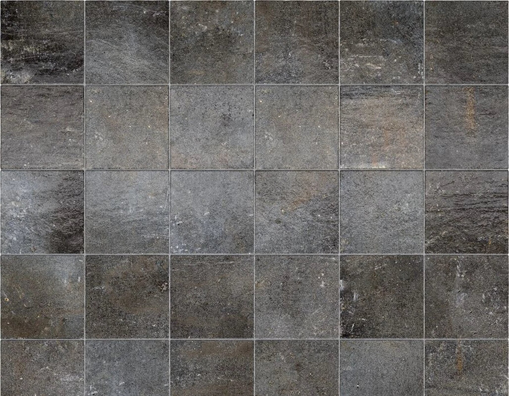 Sant Agostino Pixel Black 10x10 cm Wandfliese Glänzend Strukturiert Lucida CSAPXBKL10 Prints