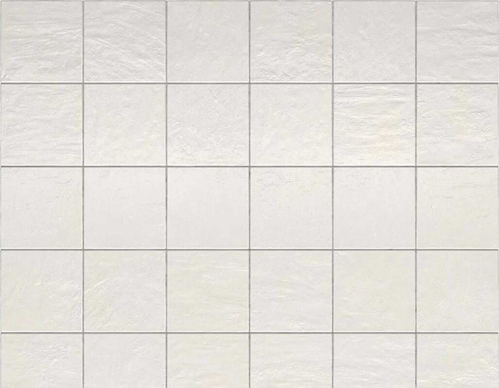 Sant Agostino Pixel White 10x10 cm Wandfliese Glänzend Strukturiert Lucida CSAPXWHL10 Prints