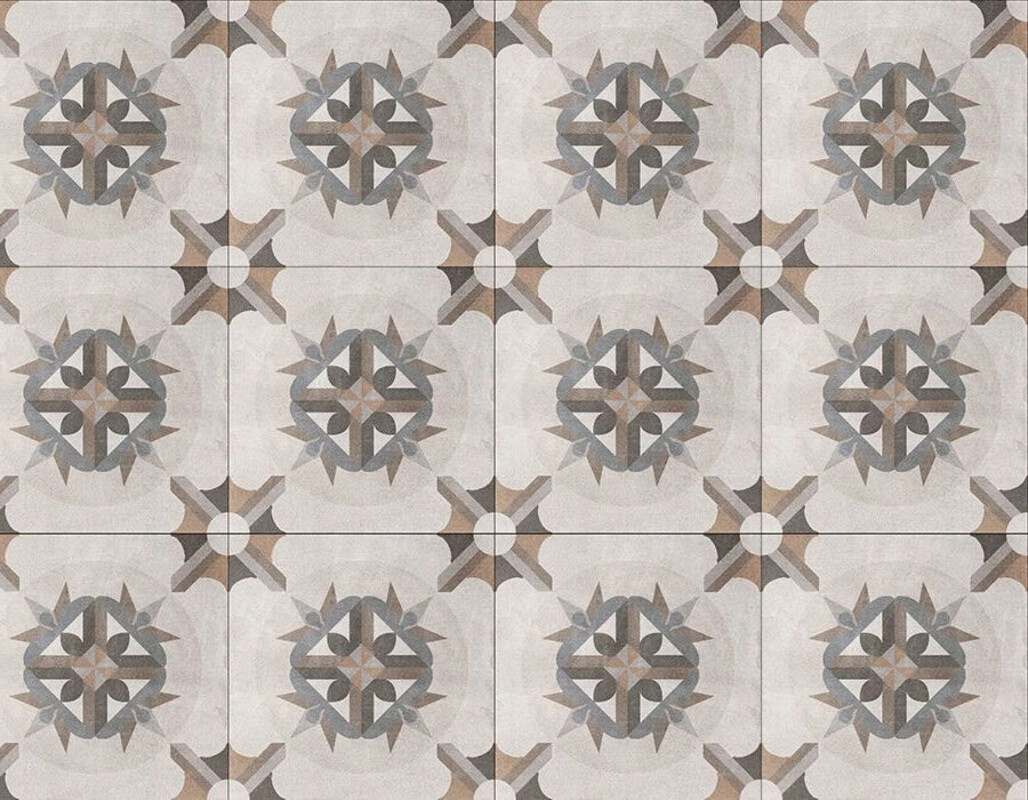 Sant Agostino Patchwork Classic 01 20x20 cm Bodenfliese / Wandfliese Matt Eben Naturale CSAPCL0120 Prints