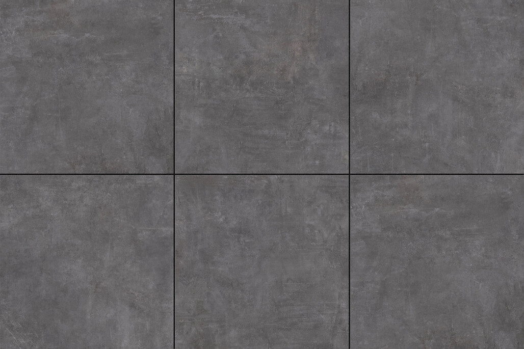 ceramicvision Athena Beton Outdoor Anthrazit 80x80x3 cm Terrassenplatte 3cm Matt Strukturiert Naturale CV4003150 Prints
