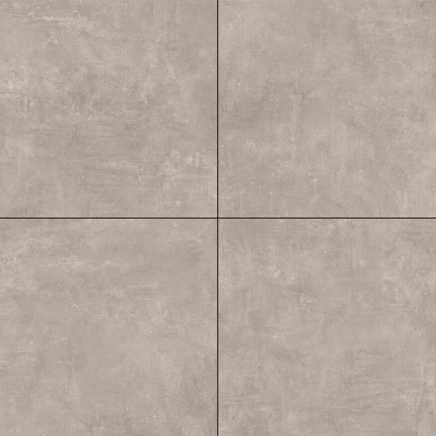 ceramicvision Athena Beton Outdoor Taupe 80x80x2 cm Terrassenplatte 2cm Matt Strukturiert Naturale CV4000245 Prints