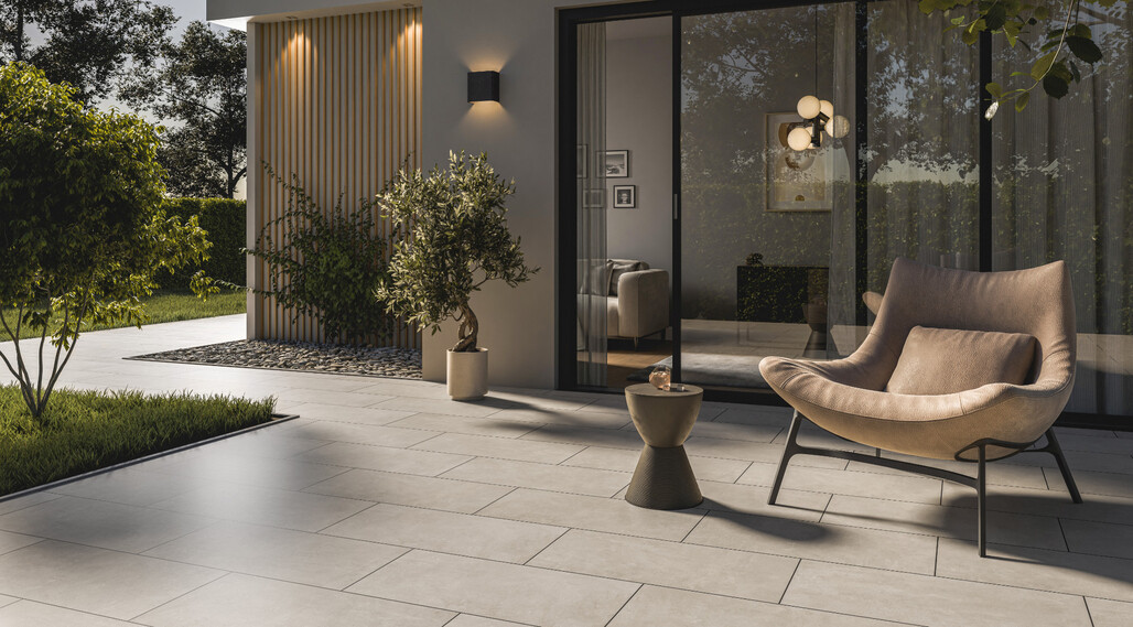 ceramicvision Athena Beton Outdoor Taupe 40x80