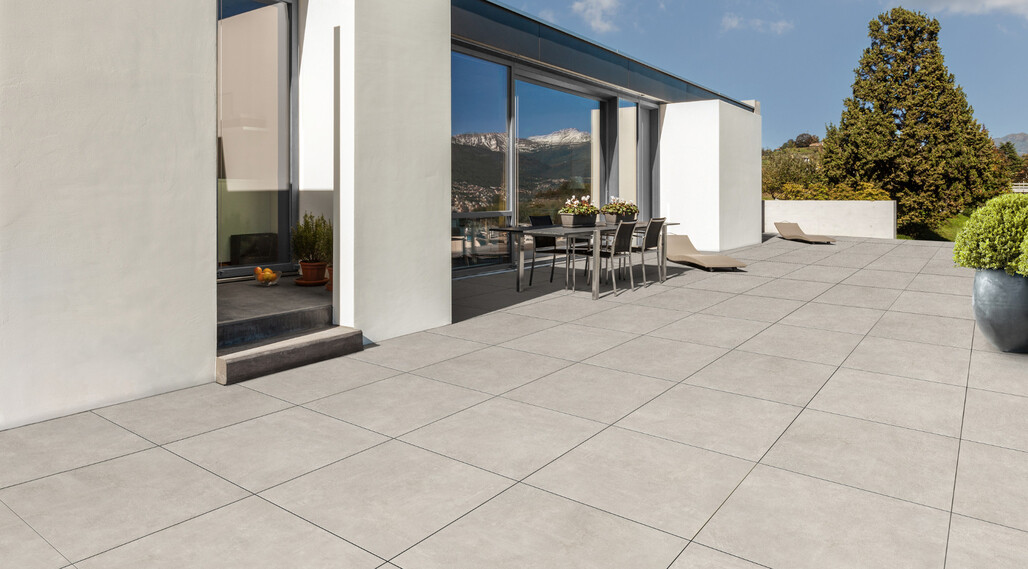 ceramicvision Athena Beton Outdoor Taupe 80x80