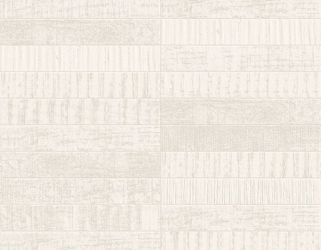 Sant Agostino Iki Wood Milk 5x30 cm Bodenfliese / Wandfliese Matt Strukturiert Naturale CSAIKWGA30 Prints