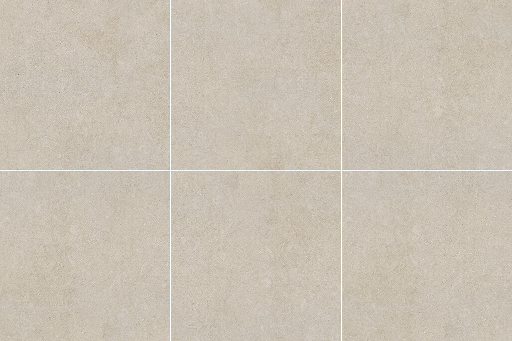 La Fabbrica Ava Moon Cream Beige 100x100 cm Bodenfliese / Wandfliese Matt Eben Naturale 284401 Prints
