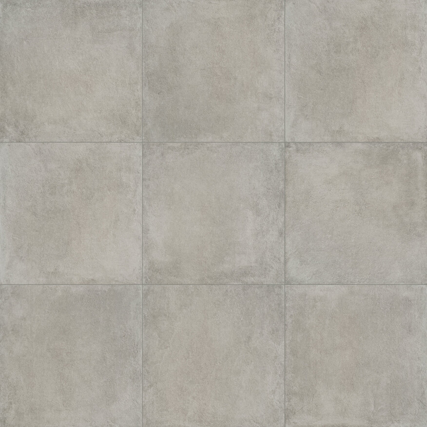 Marca Corona Stage Outdoor Grey 60x60x2 cm Terrassenplatte Matt Strukturiert Strutturato D522 Prints