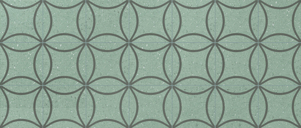 Marca Corona Terrasale Bamboo 20x20 cm Bodenfliese / Wandfliese Decori Astro Matt Eben Naturale K253 Prints