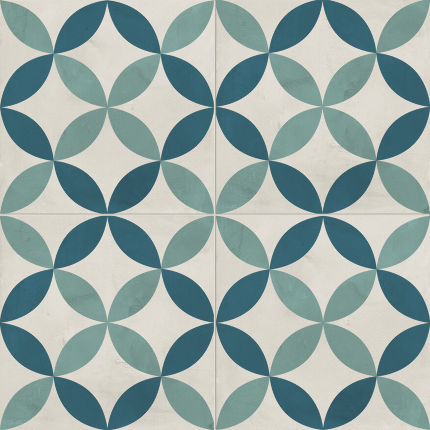 Marca Corona Terra.Art Oceano Cielo 20x20 cm Bodenfliese / Wandfliese Decor Astro Matt Eben Naturale I383 Prints