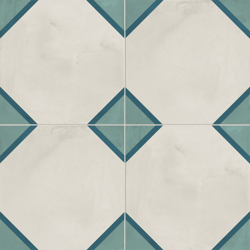 Marca Corona Terra.Art Oceano Cielo 20x20 cm Bodenfliese / Wandfliese Decor Ottagono Matt Eben Naturale I384 Prints