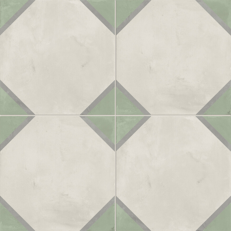 Marca Corona Terra.Art Sabbia Menta 20x20 cm Bodenfliese / Wandfliese Decor Ottagono Matt Eben Naturale I391 Prints
