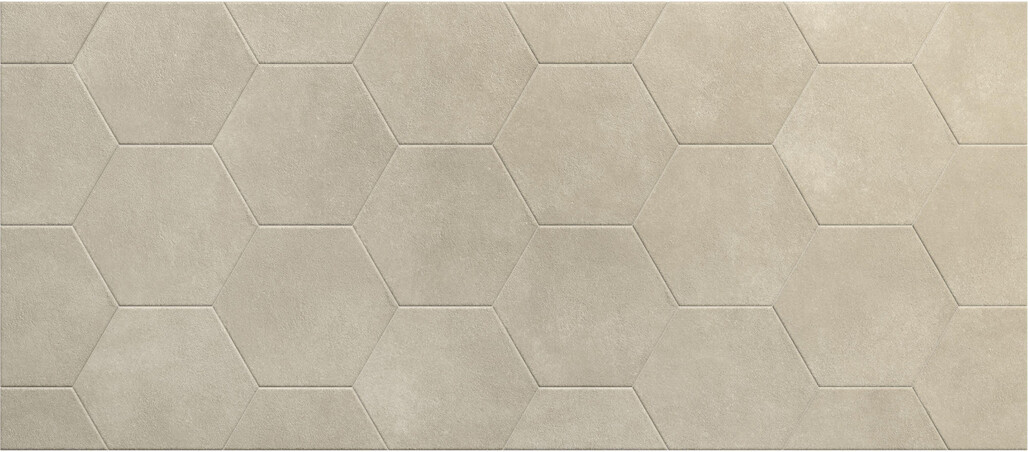 Marca Corona Terracreta Argilla 21.6x25 cm Bodenfliese / Wandfliese Esagona Matt Eben Naturale J072 Prints