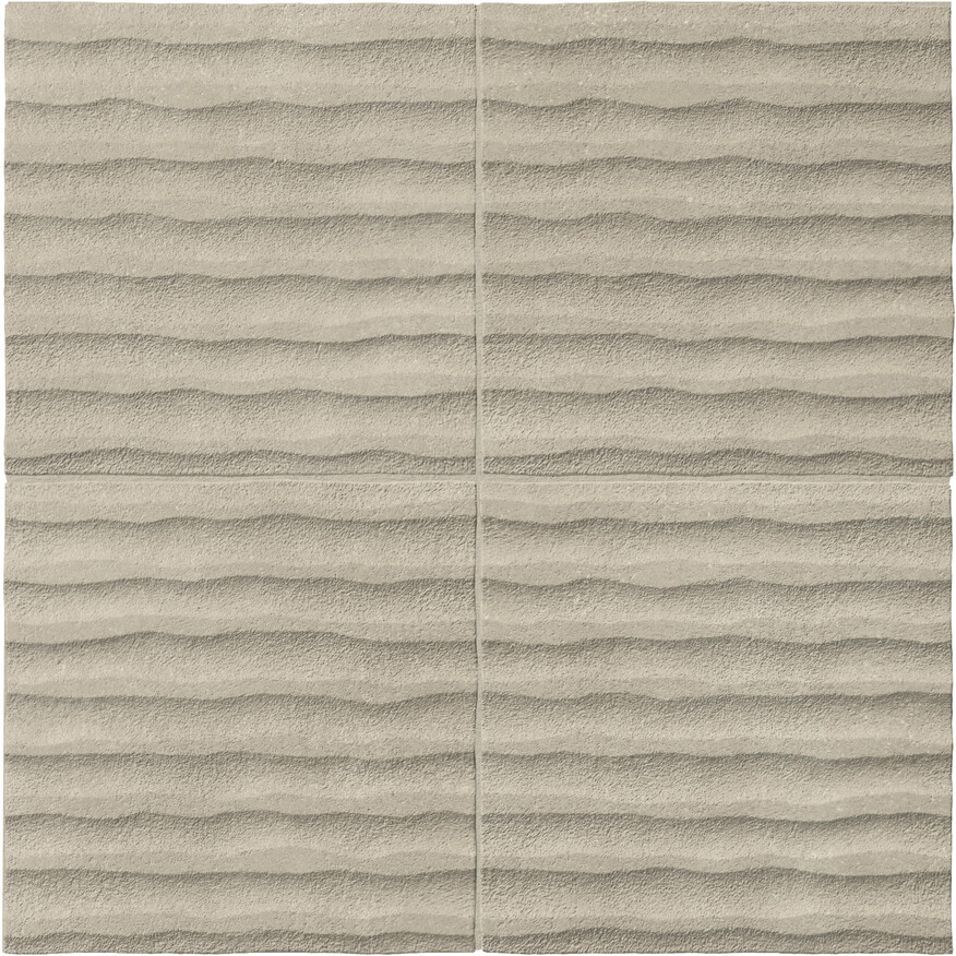 Marca Corona Terracreta Argilla 20x20 cm Wandfliese Decori 3D Rilievo Matt Strukturiert Naturale J075 Prints