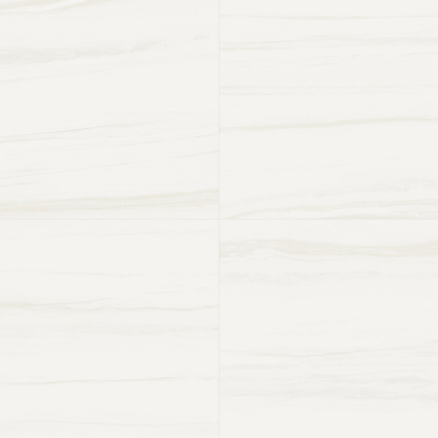 Marca Corona Scultorea Delicata Bianco Striato 120x120 cm Bodenfliese / Wandfliese Glänzend Eben Velvet K218 Prints