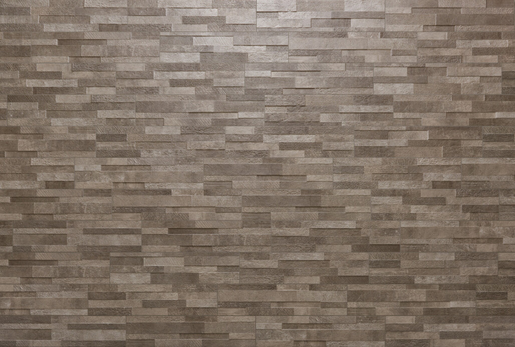 Ceramica Rondine Volcano 3D Taupe 15x61 cm Wandfliese Matt Strukturiert Naturale J88901 Prints