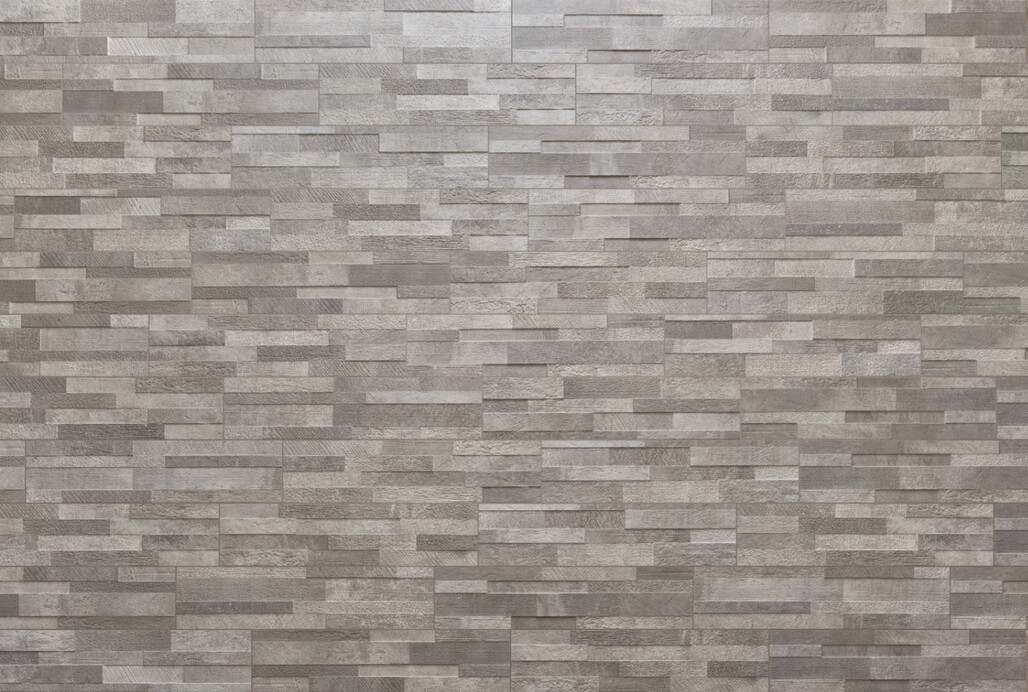 Ceramica Rondine Volcano 3D Grey 15x61 cm Wandfliese Matt Strukturiert Naturale J88900 Prints
