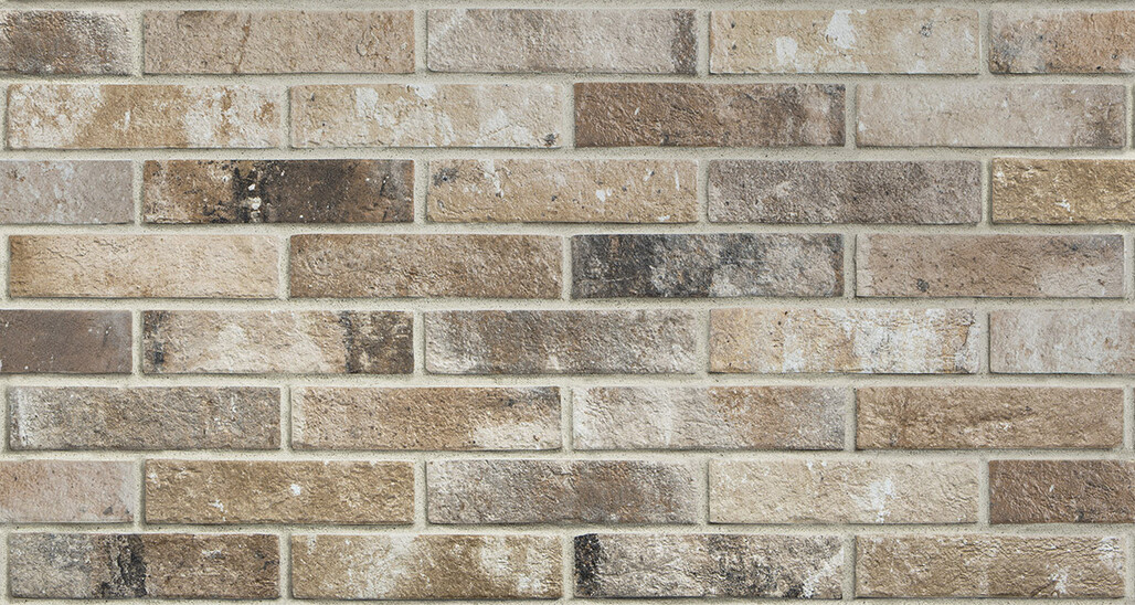 Ceramica Rondine London Beige 6x25 cm Bodenfliese / Wandfliese Brick Matt Strukturiert Naturale J85878 Prints