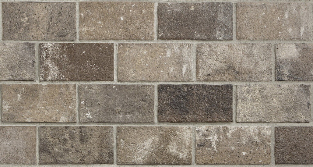 Ceramica Rondine London Brown 13x25 cm Bodenfliese / Wandfliese Brick Matt Strukturiert Naturale J85939 Prints