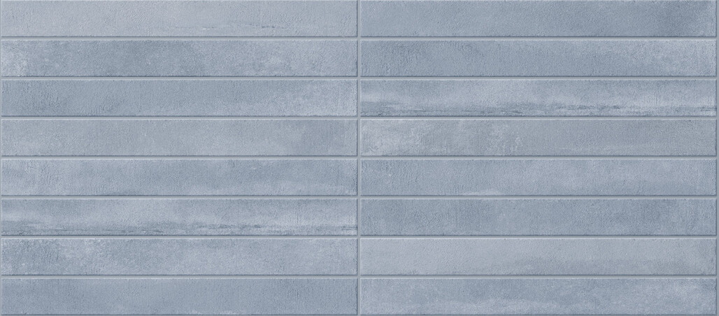 Ceramica Rondine Arenosa Blue 4.8x45 cm Bodenfliese / Wandfliese Brick Matt Strukturiert Naturale J93030 Prints