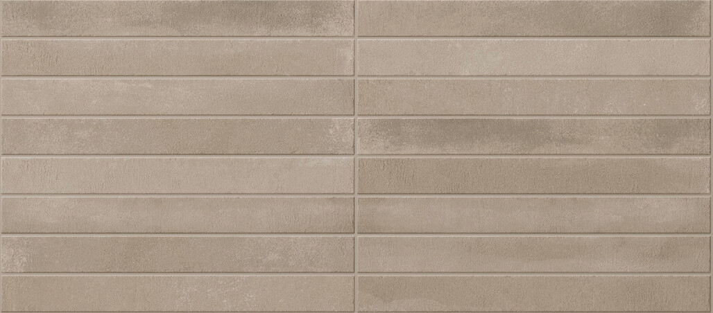 Ceramica Rondine Arenosa Greige 4.8x45 cm Bodenfliese / Wandfliese Brick Matt Strukturiert Naturale J93034 Prints