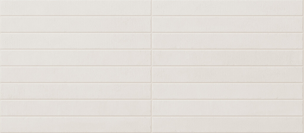 Ceramica Rondine Arenosa Total White 4.8x45 cm Bodenfliese / Wandfliese Brick Matt Strukturiert Naturale J93040 Prints