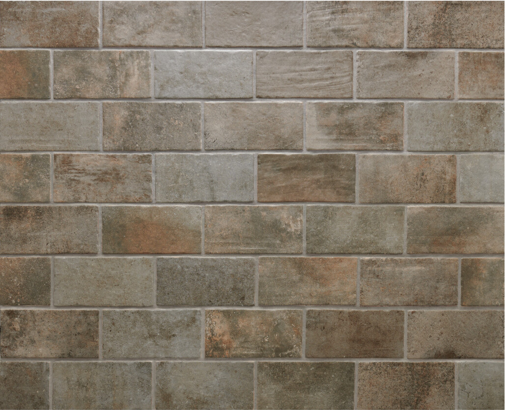 Ceramica Rondine Recovery Stone Mud 13x25 cm Bodenfliese / Wandfliese Matt Strukturiert Naturale J91329 Prints