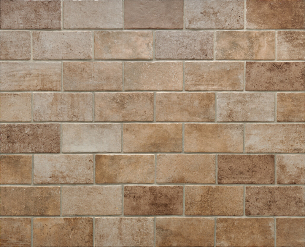 Ceramica Rondine Recovery Stone Beige 13x25 cm Bodenfliese / Wandfliese Matt Strukturiert Naturale J91328 Prints