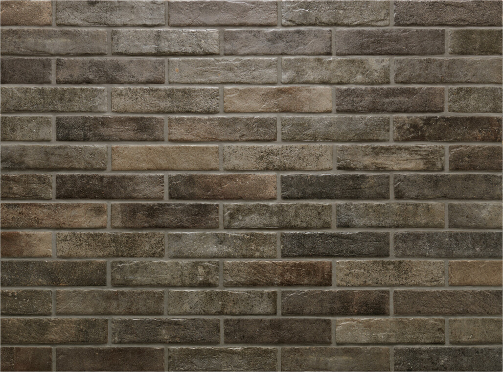 Ceramica Rondine Recovery Stone Old Brown 6x25 cm Bodenfliese / Wandfliese Brick Matt Strukturiert Naturale J91324 Prints