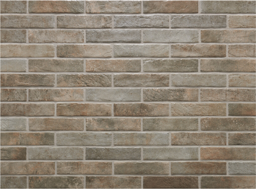 Ceramica Rondine Recovery Stone Mud 6x25 cm Bodenfliese / Wandfliese Brick Matt Strukturiert Naturale J91323 Prints