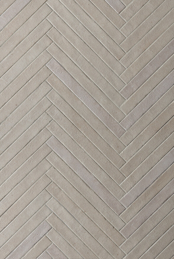 Ceramica Rondine Mixture Ivory 4.8x45 cm Bodenfliese / Wandfliese Brick Matt Strukturiert Naturale J93634 Prints