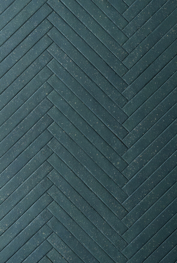 Ceramica Rondine Mixture Ocean 4.8x45 cm Bodenfliese / Wandfliese Brick Matt Strukturiert Naturale J93637 Prints