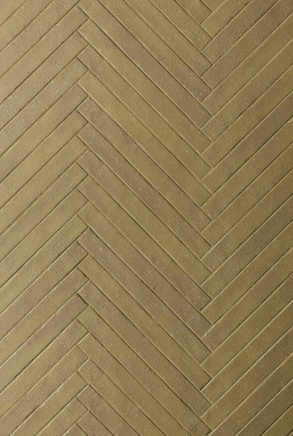 Ceramica Rondine Mixture Ochre 4.8x45 cm Bodenfliese / Wandfliese Brick Matt Strukturiert Naturale J93638 Prints