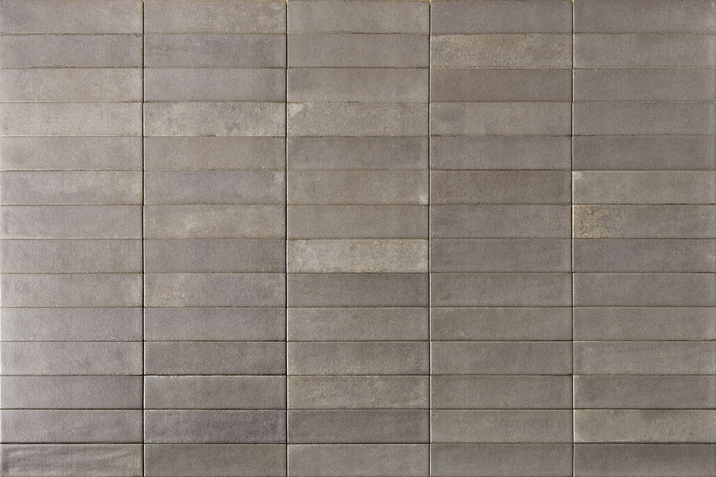Ceramica Rondine Noho Taupe 6x25 cm Bodenfliese / Wandfliese Brick Matt Strukturiert Naturale J89535 Prints