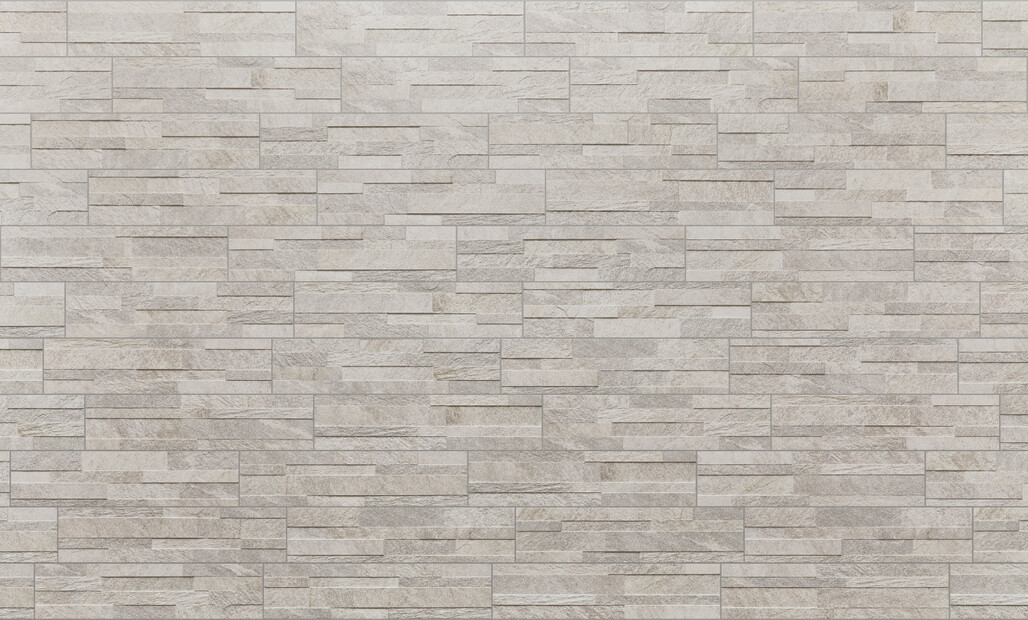 Ceramica Rondine Quarzi 3D White 15x61 cm Wandfliese 3D Matt Strukturiert Naturale J87439 Prints